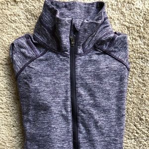 Lulu half zip jacket, purple